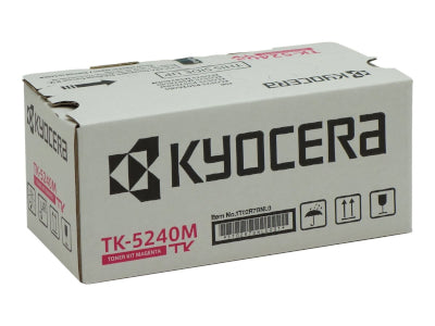 حبر طابعة KYOCERA TK-5240M باللون الأرجواني لـ 3.000 صفحة ISO/IEC 19798