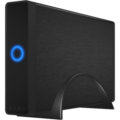 ICY BOX IB-377U3 Custodia HDD USB3.0 per 8,9cm 3,5 Pollici SATA HDD SATA 6Gb UASP Alluminio nero