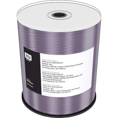 DVD+R 4,7 GB, discos DVD virgen