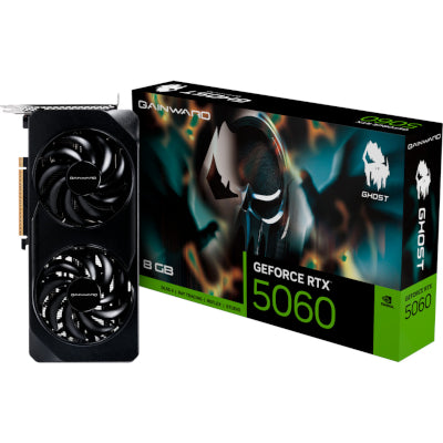 GAINWARD GeForce RTX 5060 Ghost 8GB GDDR7 Tarjeta gráfica HDMI/3xDP