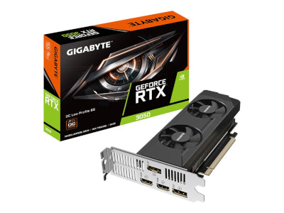 GIGA VGA 6GB RTX3050 OC-6GL/LP 2xDP/2xHDMI GeForce RTX 3050 OC Profilo Basso 6G
